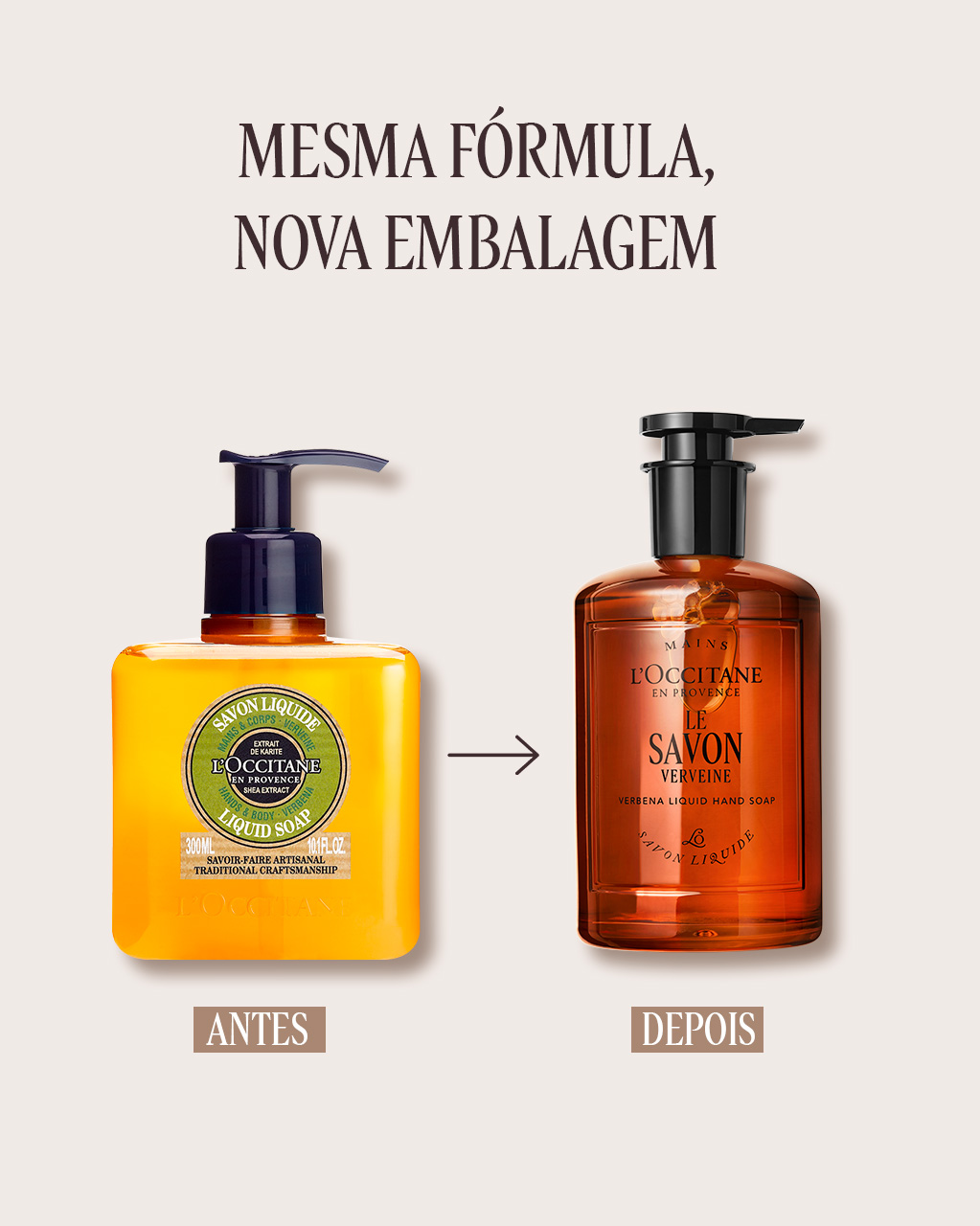 Sabonete Líquido para Mãos Verbena Le Savon 350mL | L'Occitane en